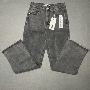 Katch Me Women's Wide Leg Jeans stretch effortlessly chic comfortable baggy Sz 8